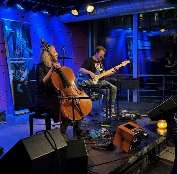 Dorota Barova plays Jaaz Acoustisc amplifier, Jazz Dock 2024